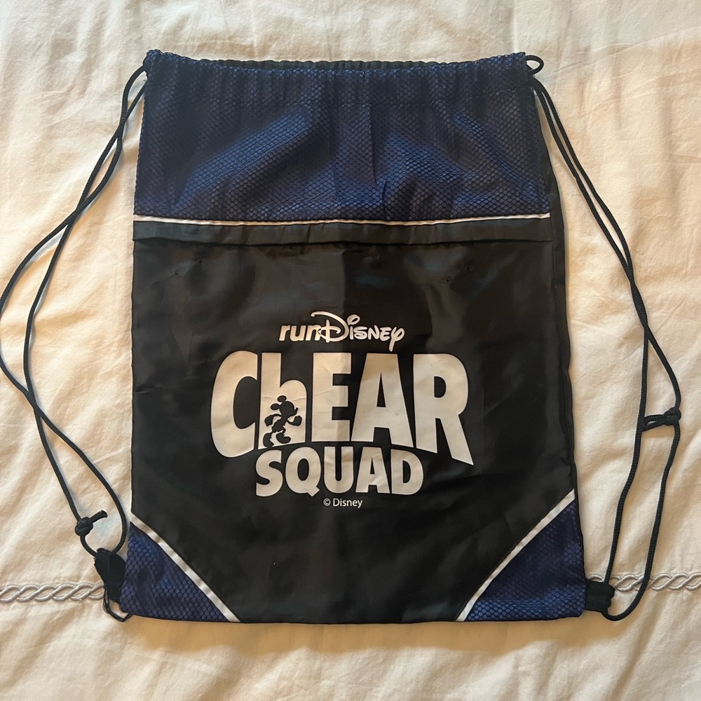 Disney Parks RunDisney drawstring bag (marathon, race, backpack)